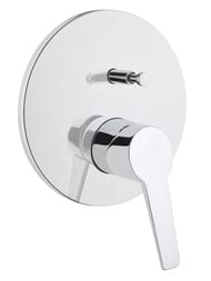 Душевая система Vitra Solid S встраиваемый однозахватный смеситель, верх./руч. душ, хром A49264EX