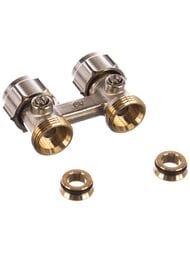 Узел нижнего подключения Oventrop "Multiflex F" ZB G3/4" HГx G3/4" HP прямой,   1015813 — миниатюра 1