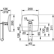 ������� Keuco iLook_move ���������,� ����������, ���������� �5, ������ ������� 17613139004