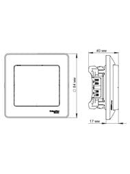  Systeme Electric GLOSSA 1-,  ,   1 GSL000112