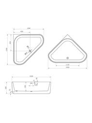 ��������� ����� Abber (1500�1500) ����������, ����-�������, ����� ������� AB9446MW