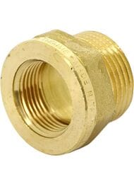 Переходник Tiemme 3/4"Вх1/2"Н латунь, 1500043(1551G000405) — миниатюра 1