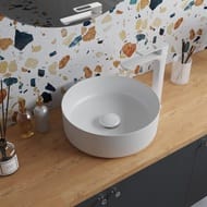 Выпуск для умывальника Iddis Optima Home OPHWM00i88, без перелива, белый матовый