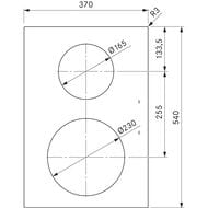 ������������ �������� ������ BORA Professional 3.0 (370�540) 2 ���� �������, ������ PKI3