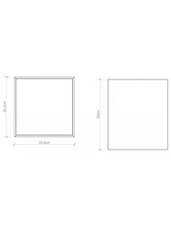 ����� Decor Walther BROWNIE PK 255�255�300 �������� ����, ����: ������ 0925060