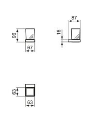 ������ � ���������� Ideal Standard CONCA ����������, ������� T4504GN