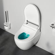 Унитаз подвесной AM.PM Awe 384х560х340 с электронной крышкой биде Clean Care C111739SC