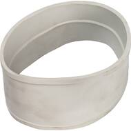 Отвод коаксиальный STOUT 45° DN60/100, п/м уплотнения и хомут в компл, SCA-6010-000045