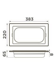 ��������� Omoikiri DC-05-1 IN, ����������� ����� 4999090