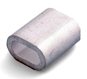 Зажим троса (втулка) DIN 3093 М3 (2 шт.) алюминий, КР.070054