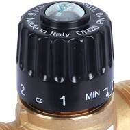 Термостатический смес. клапан STOUT для систем отопления и ГВС 1  НР 20-43°С KV 1,6 м3/ч