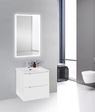 Тумба под раковину BelBagno ETNA 39 (500х390х500) подвесная, Bianco Lucido ETNA39-500/390-2C-SO-BL-P