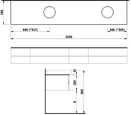 ���������� ��� ����� Laufen ILBAGNOALESSI ONE 4.2461.4.097.630.1 (2400�500�12) ������, ����