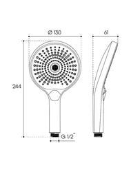   Aqueduto Chuva CHU0745 130, 3 , ABS-, , :  