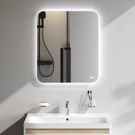 Зеркало AM.PM X-Joy (600х700х35) с округлыми краями,  LED-подсветкой, ИК- сенсором M85MOX10601S1