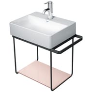 Полка стеклянная для консоли Duravit DuraSquare 420х264 абрикосовый жемчуг 0099668600