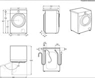   AEG L8FEC68SR (847x597x576)  8 , 1600 /, 10 