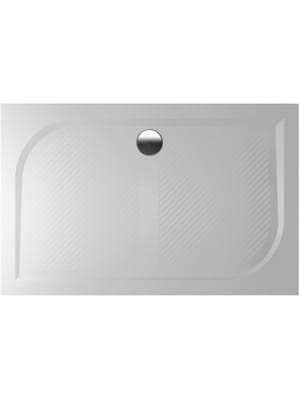 Поддон из искусственного мрамора RIHO KOLPING DB36 (1400х900х30) прямоугольный, белый, сифон, ножки