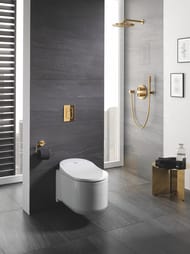 Клавиша смыва для унитаза Grohe Skate Cosmopolitan 38732GL0 холодный рассвет