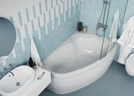 Ванна акриловая VAGNERPLAST AVONA 150 R (1500х900х420) угловая, правая VPBA159AVO3PX-04