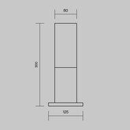 ����������� ���������� Maytoni Willis (������) O418FL-01GR, E27�1 60�� IP 54, �����