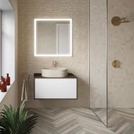 Раковина KERAMA MARAZZI AMAREMARE Artbasin Sabbia накладная, 500х366х180, песочная мат. SA.wb.50\SAN