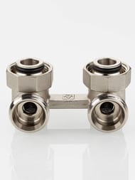 Узел для нижнего подключения радиатора VALTEC 3/4" угловой, евроконус VT.345.ANE.05 — изображение 3