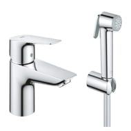 Смеситель Grohe BauEdge 23757001 для умывальника, с гигиеническим душем, хром
