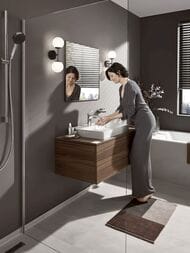 Смеситель Hansgrohe Vivenis 75620000 для душа настенный, однорычажный, хром — изображение 2