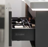 ����� � ��������� Burgbad Eqio 930�490�665 ���������, 2 �����, LED, ����� SEZA093F2010C001