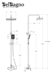 ������� ������� BelBagno DUE-DOCM-CRM ��� ������,������ � ����������� ���, ����