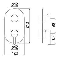 ��������� NOBILI LIRA ������������, �� 2 �����������, ������� �����, ���� WE81102/LRCR