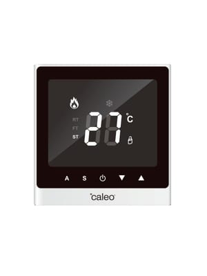 Терморегулятор CALEO C732, встраиваемый, дисплей, сенсор, белый