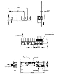 ��������� ��� �����/���� Boheme Zodiac 132-SYS-CR ������������, � ������ �����, ����