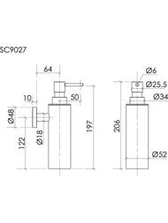     SANCOS BASE 197x52, , , SC9027CH