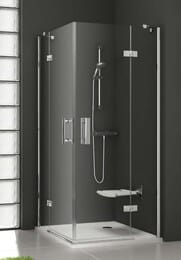 Душевой уголок RAVAK SMARTLINE SMSRV4-80 (800х800х1900) распашные двери, стекло, хром+Transparent