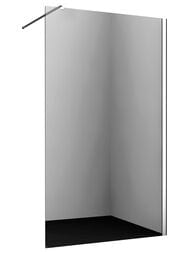 Душевая перегородка WasserKRAFT Rossel (1200х2000) прозрачное стекло/профиль алюминий 28W40