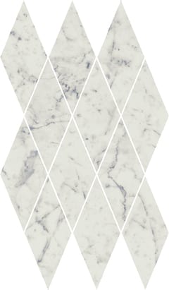 Мозаика ITALON Charme Extra Carrara Mosaico Diamond (280х480) люкс, 620110000077 (шт.)