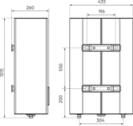 Водонагреватель накопительный Electrolux EWH 50 Smart Inverter настенный 50л, WiFi,  2кВт