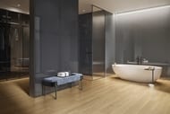 Керамогранитная плитка ITALON Eternum Glass Avio Lux (800х1600х9) серо-синяя 610015000674 (кв.м.)