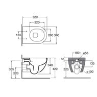 ������ ��������� Azzurra Comoda (360�520�340) ������������, ���� verde natura CMVCSPE00000NA
