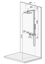   Novellini Flow 2611114 , ,    , / FLOWT-W