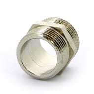 Ниппель Tiemme 3/4"Нх3/4"Н лат.никелир, 1500084(1552N000505) — изображение 2