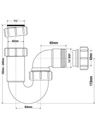  P- McAlpine (1 1/2"40)  MRSK15