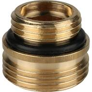 Ниппель STOUT 1/2"х3/4"НН, для радиаторов, латунь, арт.SFT-0049-000002