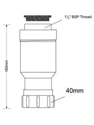   McAlpine (1 1/4"40)   FTWM-40