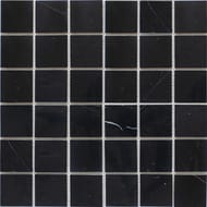 Мозаика мраморная Wild Stone Black Polished 48х48 (305х305х4) черная, JMST056 (шт.)