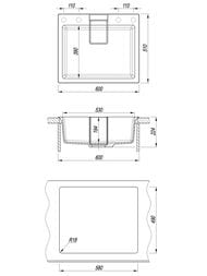 ����� FLORENTINA ������� 600�510�224 ������� ������, ������� ����, ���� 20.490.D0600.305