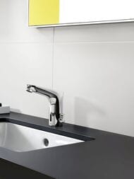 Смеситель Hansgrohe Focus 31172 для умывальника, бесконтактный, питание от батареек, хром — изображение 2
