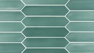Плитка настенная EQUIPE LANSE VIRIDIAN (50х250) бирюзовая (кв.м.)